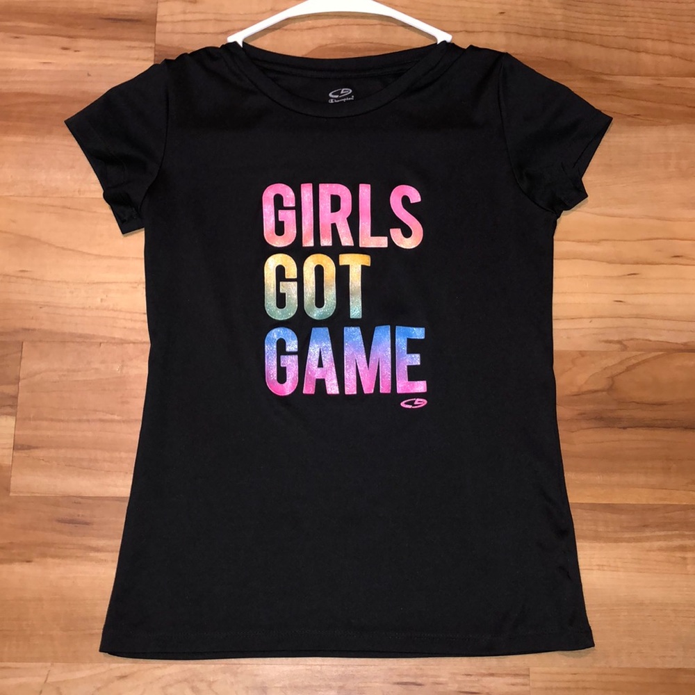 Girls champion work out shirt